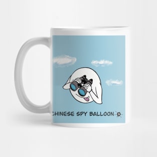 Chinese Spy Balloon Over Montana Mug